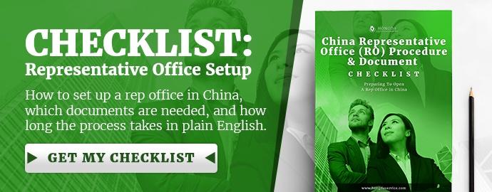 Representative Office Checklist
