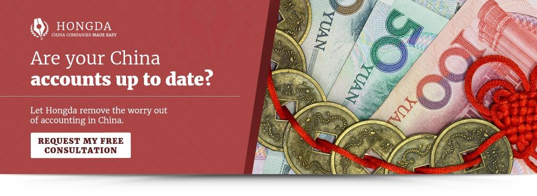 monthly china accounting and tax filing